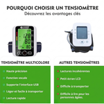 Load image into Gallery viewer, TENSIOMÈTRE ÉLECTRONIQUE EN COULEUR
